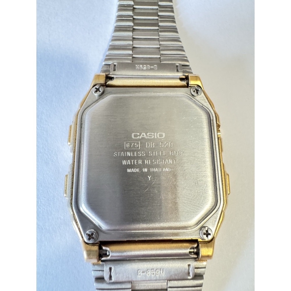 Casio Databank Watch 675 DB-20 Digital Quartz Men's Watch Phone # Storage - Picture 7 of 9